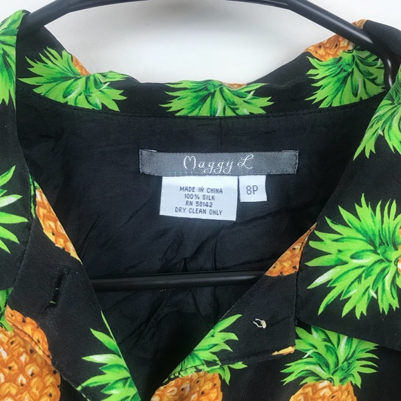 MAGGY L/ graphic buttondown - Picture 3 of 4